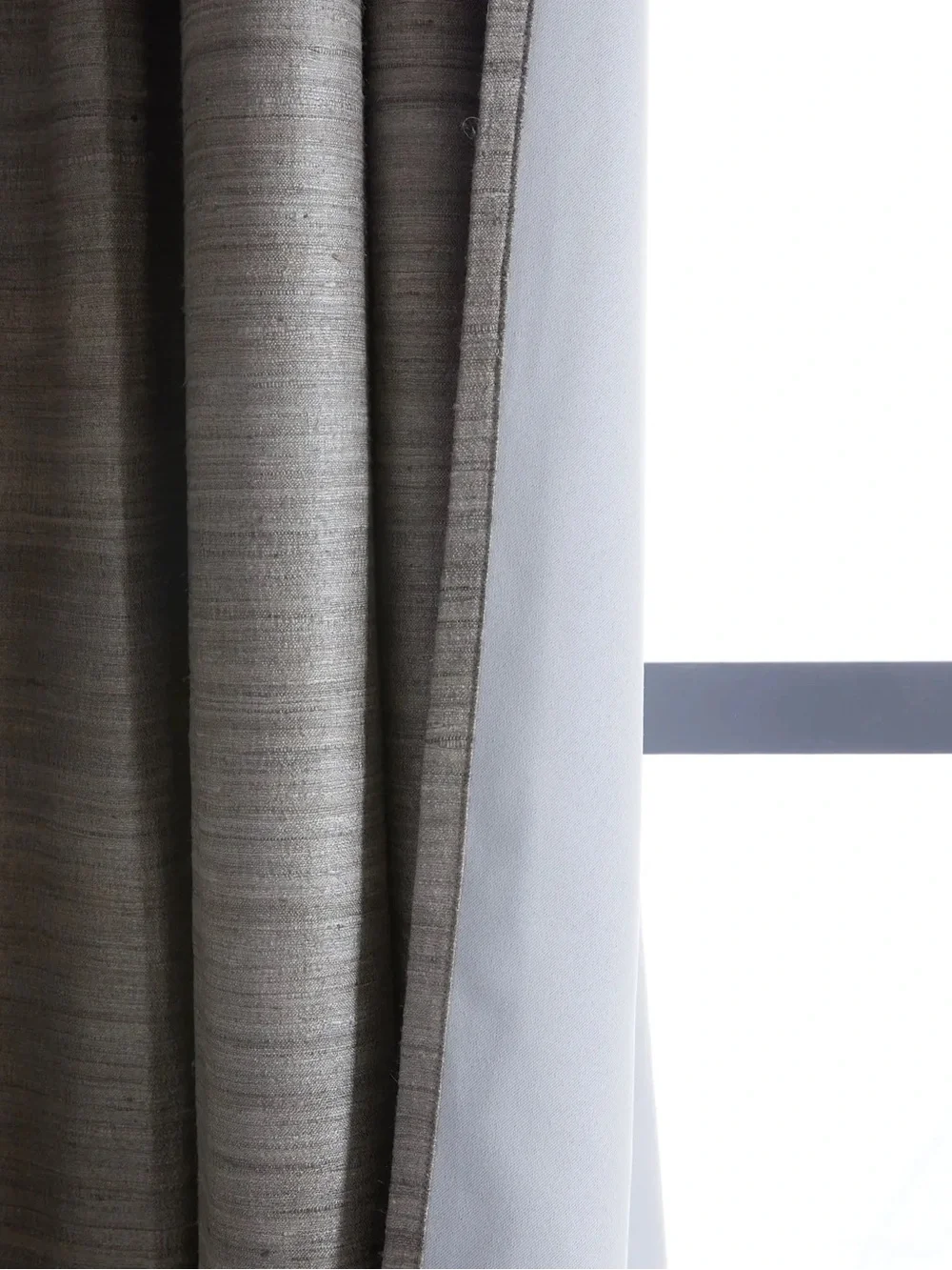 NWT QUINCE Set Of 2 48x96 Raw Silk Blackout Curtains 9025